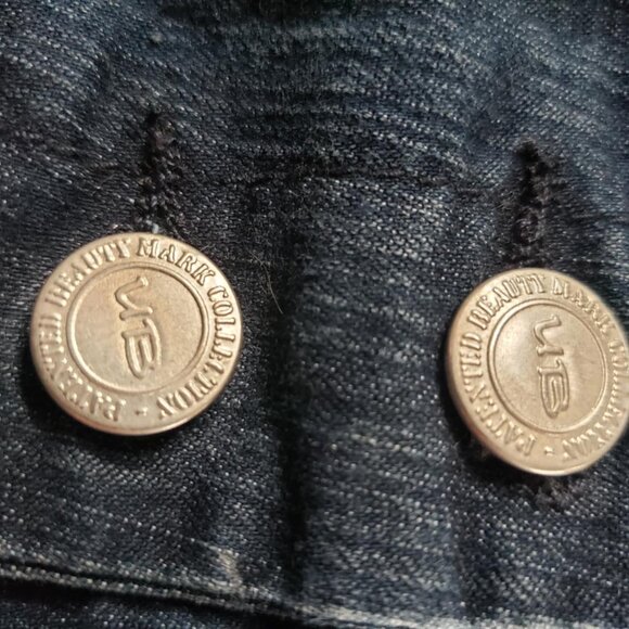 UB Jeans Bootyshakin' stretch overall shorties, super cute romper! - Picture 5 of 7